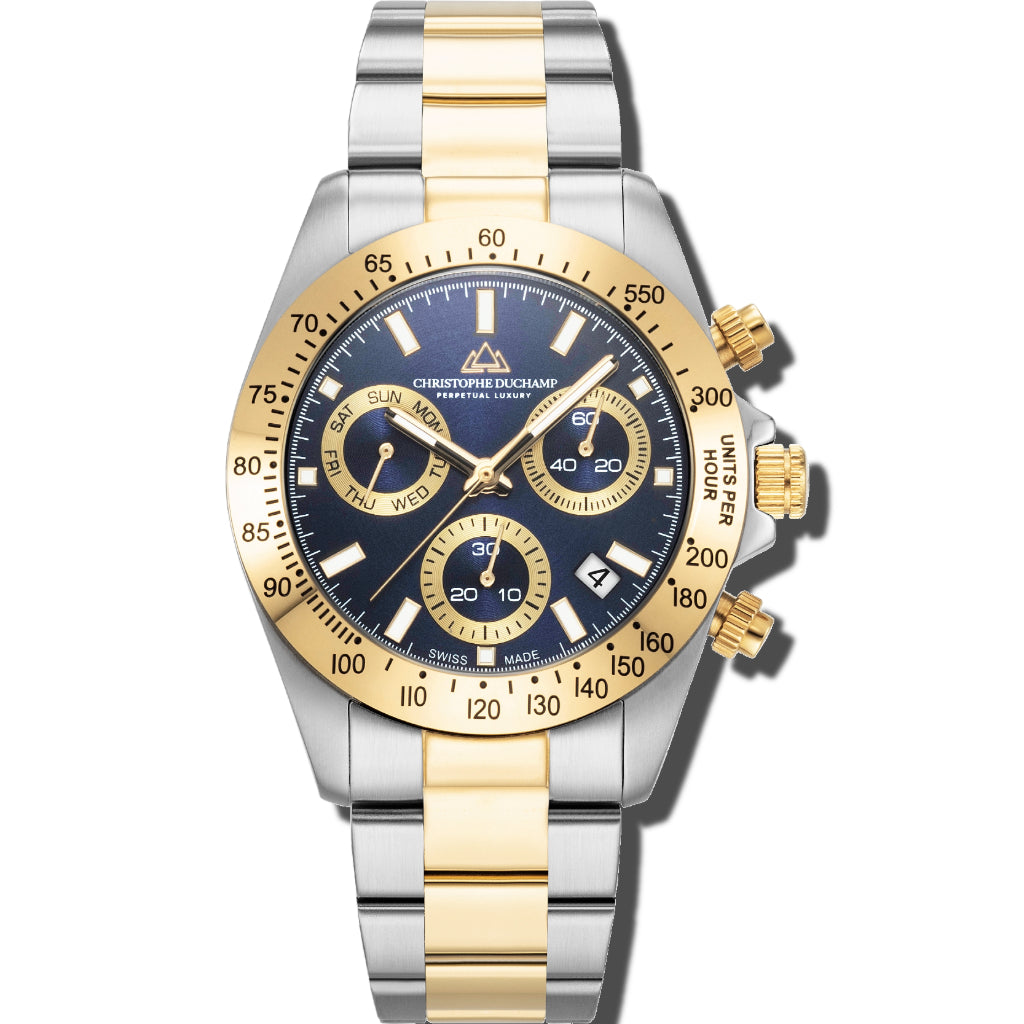 Grand Mont Ceramic - Blue Dial & 316L Stainless Steel Strap Grand Mont Ceramic - Blue Dial & 316L Stainless Steel Strap