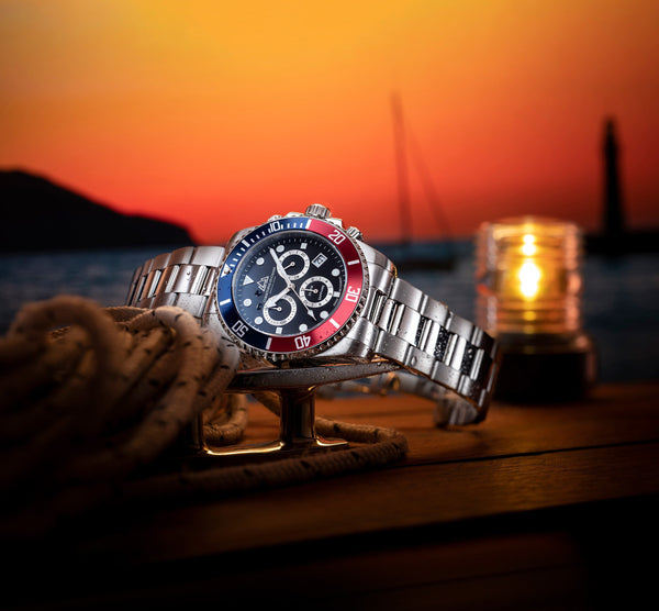 Marine Chrono Steel