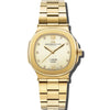 L'envie (Womens) - Champagne Dial with Gold Stainless Steel Strap