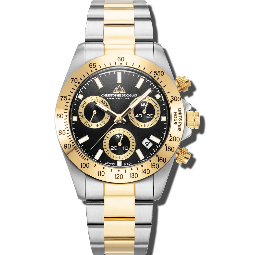 Grand Mont Ceramic Dial & Stainless Steel Strap