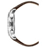 Volcan - White Dial with Brown Leather Strap