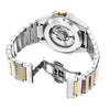 Raidillon Skeleton - Black & Silver Dial with Gold & Silver Stainless Steel Strap