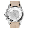 Volcan - Black Dial with Silver Case and Black Leather Strap