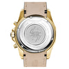Volcan - Black Dial with Gold Case and Black Leather Strap