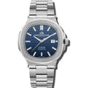L'envie - Blue Dial with Silver Stainless Steel Strap