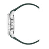 Stratos - Green Dial with Silver Stainless Steel Strap & Green Rubber Strap