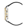 Stratos - White Dial with Silver & Gold Stainless Steel Strap & Black Rubber Strap