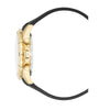 Stratos - Black Dial with Gold Stainless Steel Strap & Black Rubber Strap