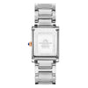 Fontaine - White Dial with Rose Gold & Silver Stainless Steel Strap