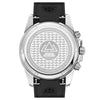 Marine Chrono II - Black Dial with Silver Stainless Steel Bracelet and Black FKM Rubber Strap