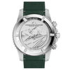 Velocite V2 - Green Dial with Silver Case and Green Rubber Strap