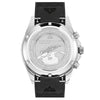 Stratos - Black Dial with Silver Stainless Steel Strap & Black Rubber Strap