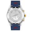 Stratos - Blue Dial with Silver & Gold Stainless Steel Strap & Blue Rubber Strap