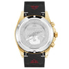Stratos - Black Dial with Gold Stainless Steel Strap & Black Rubber Strap