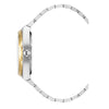 Attitude Auto - Black Dial with Silver & Gold Case and Silver Stainless Steel Strap