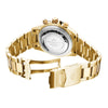 Grand Mont Ceramic - Black Dial with Gold Stainless Steel Strap