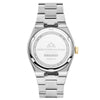 Attitude Double Diamond - Champagne Dial with Silver & Gold Case and Silver Stainless Steel Strap