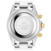 Grand Mont Ceramic - Black Dial with Gold & Silver Stainless Steel Strap