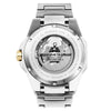 Raidillon Skeleton - Black & Silver Dial with Gold & Silver Stainless Steel Strap
