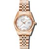 Élysées - Silver Dial with Rose Gold Stainless Steel Strap