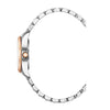 Élysées - Black Dial with Rose Gold & Silver Stainless Steel Strap