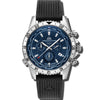 Velocite V1 - Blue Dial with Silver Rubber Strap