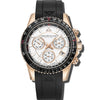 Velocite V2 - White Dial with Black Rubber Strap