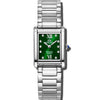 Fontaine - Green Dial with Silver Stainless Steel Strap