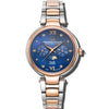 Etoile - Blue Dial with Rose Gold & Silver Stainless Steel Strap