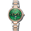 Etoile - Green Dial with Rose Gold & Silver Stainless Steel Strap