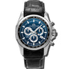 Volcan - Blue Dial with Black Leather Strap