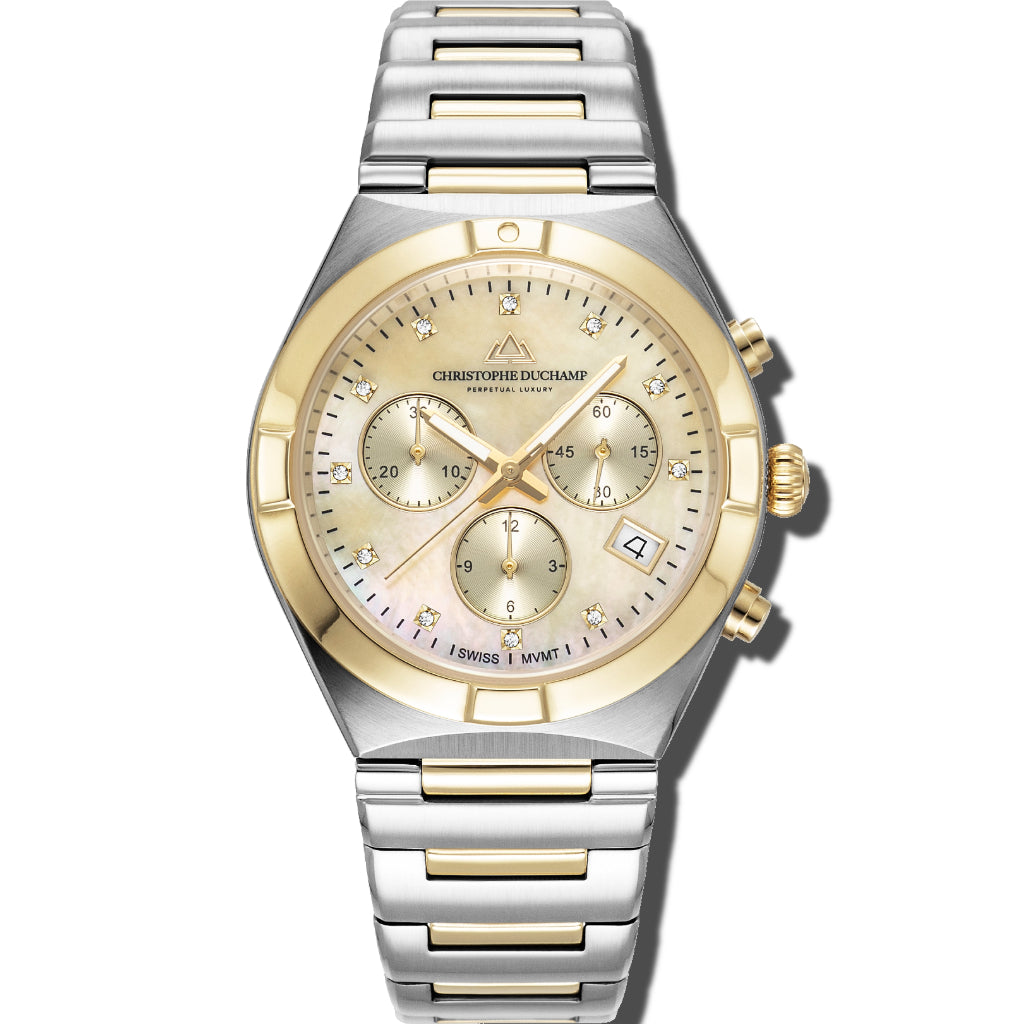 Dorsay Champagne Dial & Stainless Steel Strap