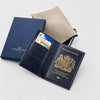 Christophe Duchamp Genuine Leather Passport Holder