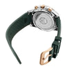 Marine Chrono II - Green Dial & 316L Stainless Steel & FKM Rubber Strap