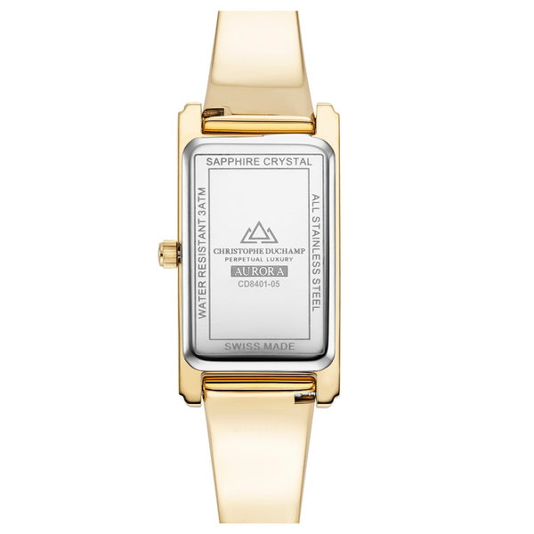 Aurora - White Dial & 316L Stainless Steel Strap
