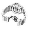 Raidillon Skeleton - Black & Silver Dial & 316L Stainless Steel Strap