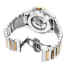 Raidillon Skeleton - Black & Silver Dial & 316L Stainless Steel Strap