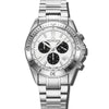 Stratos - White Dial & 316L Stainless Steel & FKM Rubber Strap