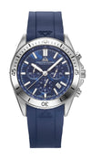 Stratos - Blue Dial & 316L Stainless Steel & FKM Rubber Strap