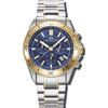 Stratos - Blue Dial & 316L Stainless Steel & FKM Rubber Strap