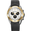 Stratos - White Dial & 316L Stainless Steel & FKM Rubber Strap