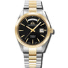 Audace  - Black Dial with Gold & Silver Stainless Steel Strap