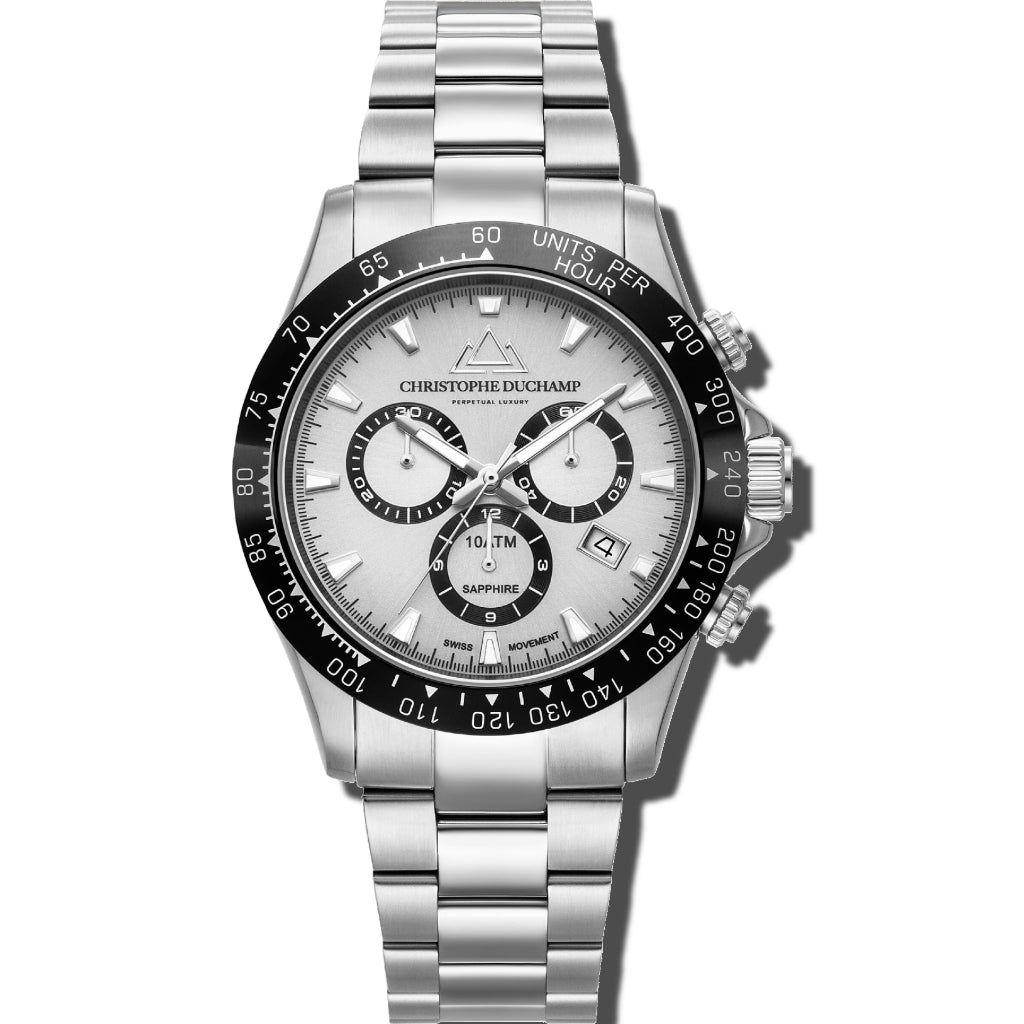 Grand Mont Dial & Stainless Steel Strap