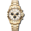 Grand Mont - Champagne Dial with Gold Stainless Steel Strap