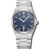 Attitude Auto - Blue Dial with Silver Case and Silver Stainless Steel Strap