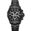 Grand Mont - Black Dial with Black Stainless Steel Strap