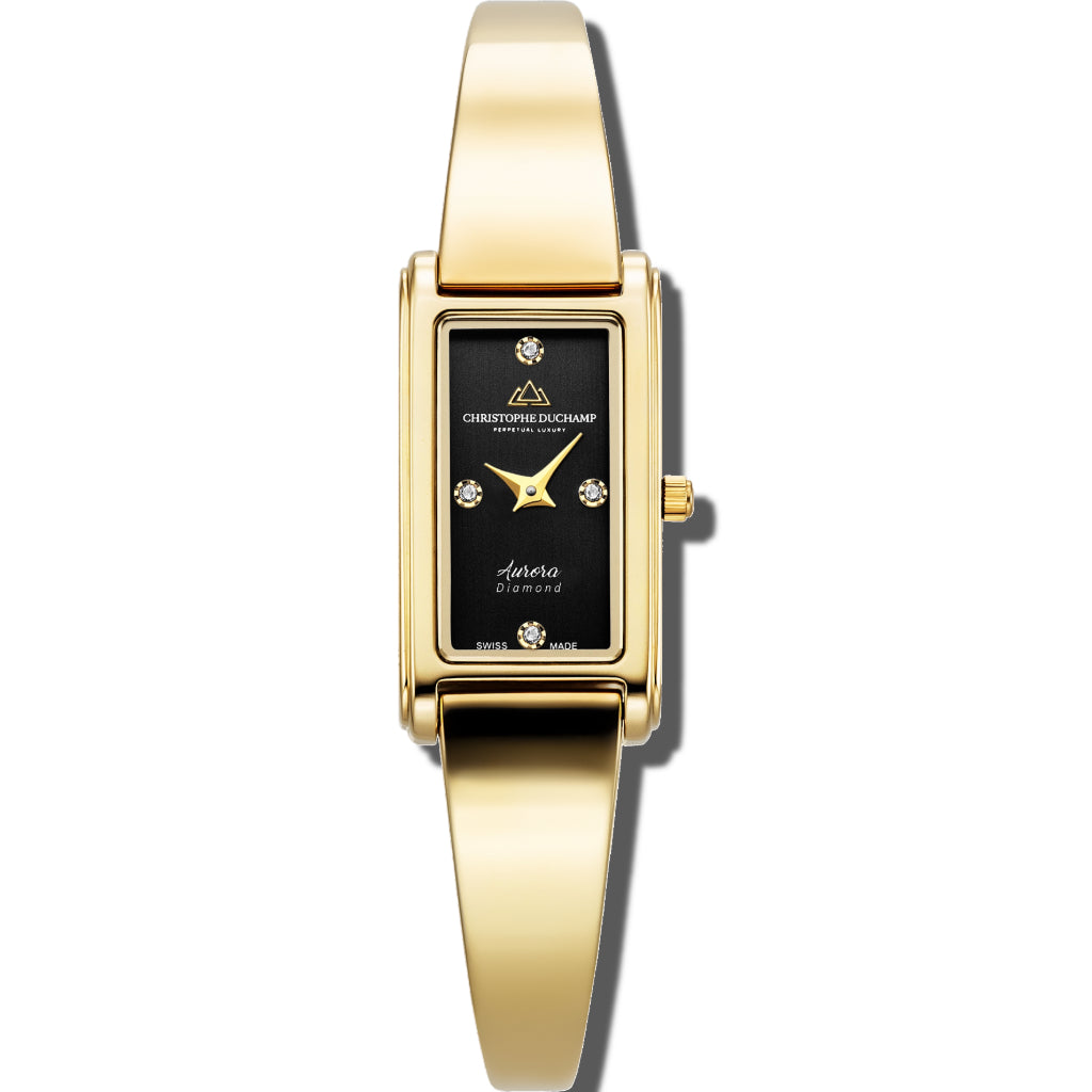 Aurora Dial & Stainless Steel Strap