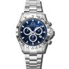 Grand Mont - Blue Dial with Silver Stainless Steel Strap