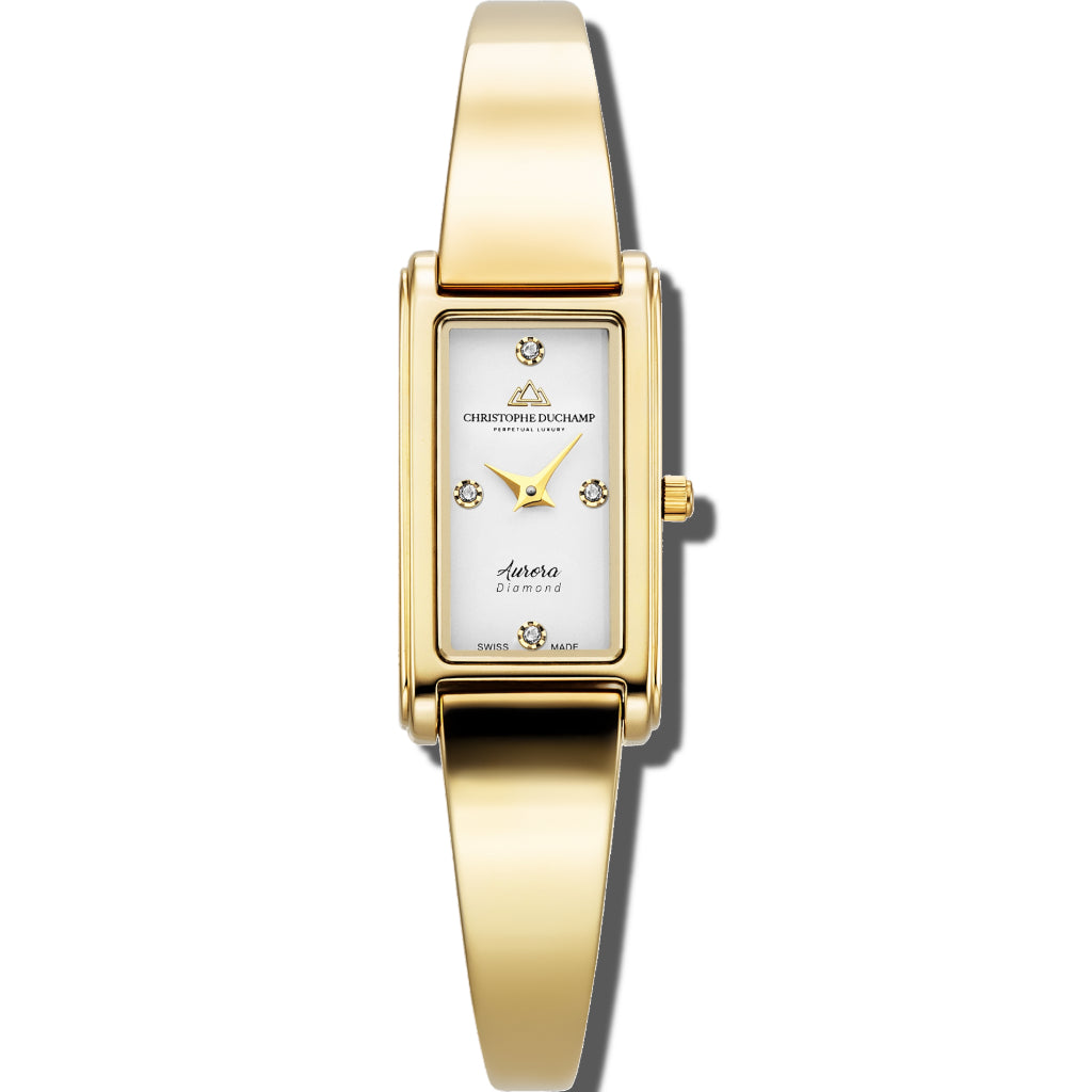 Aurora Dial & Stainless Steel Strap