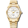 Audace  - White Dial with Gold Stainless Steel Strap